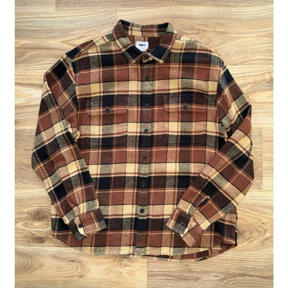 Obey Hardwork Leon Woven - size XXL - OG - Picture 12 of 12